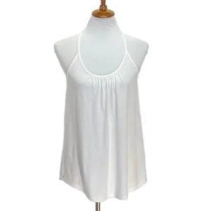 Vintage 90's Hand Knit Crochet Zippered Vest Size M